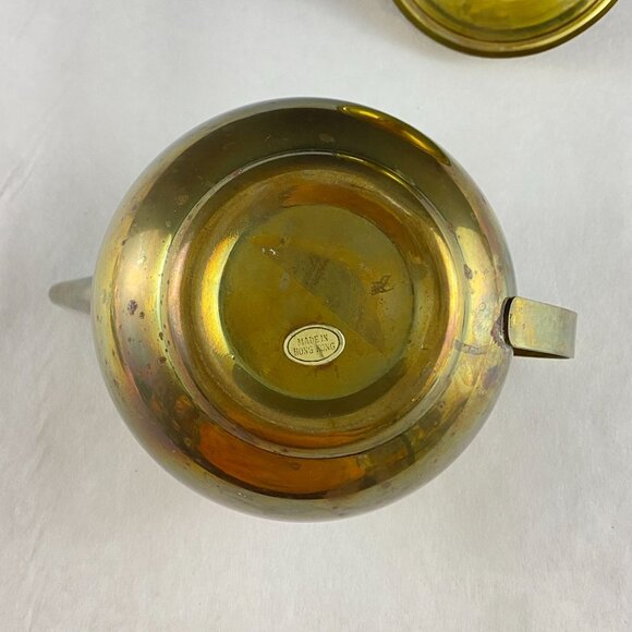 Vintage Brass 2-Cup Teapot - Picture 8 of 10